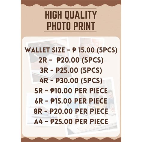 boots print photos|boots photo printing price list.